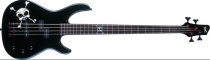 Fender Squier MB-4 Skull and Crossbones Bass (Special Edition)