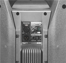 dB TECHNOLOGIES OPERA 710 DX - ovládací panel