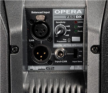dB TECHNOLOGIES OPERA 715 DX - ovládací panel