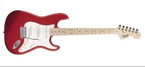 Fender Squier Affinity Stratocaster, Maple, Red Metallic