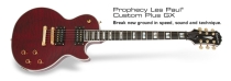Epiphone Prophecy Les Paul Custom Plus GX Outfit Black Cherry