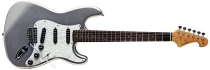 Tenson elektrická gitara California ST Dual Blade, metallic silver