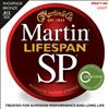Martin SP Lifespan Phosphor Bronze Custom Light MSP7100 .12 - .54